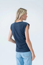 Load image into Gallery viewer, Six Fifty Caroline Tee in Navy
