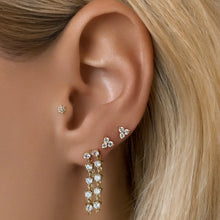 Load image into Gallery viewer, SKN-SIREN MULTI CHAIN STUD EARRINGS
