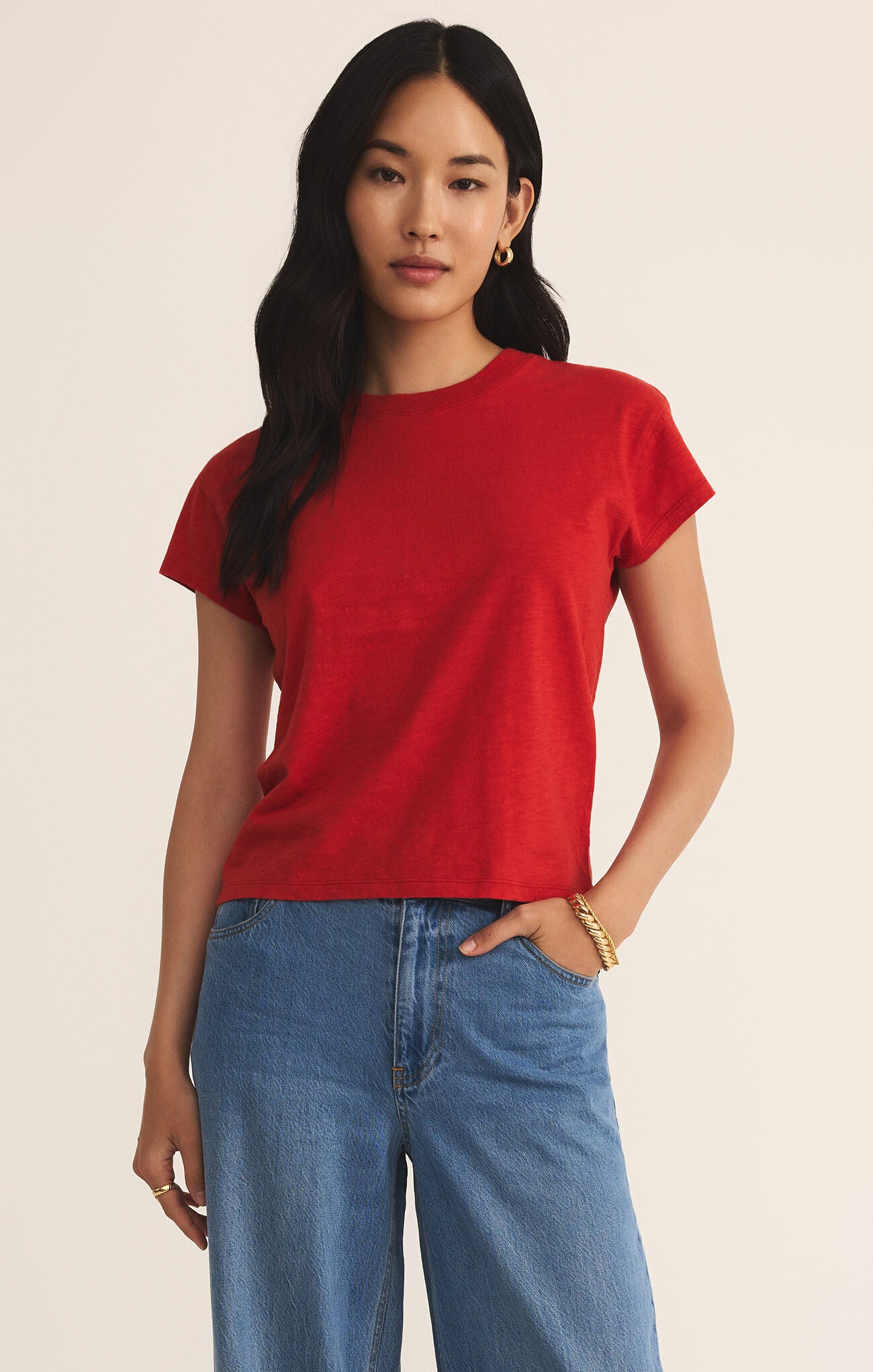 Z SUPPLY-MODERN SLUB TEE CABANA