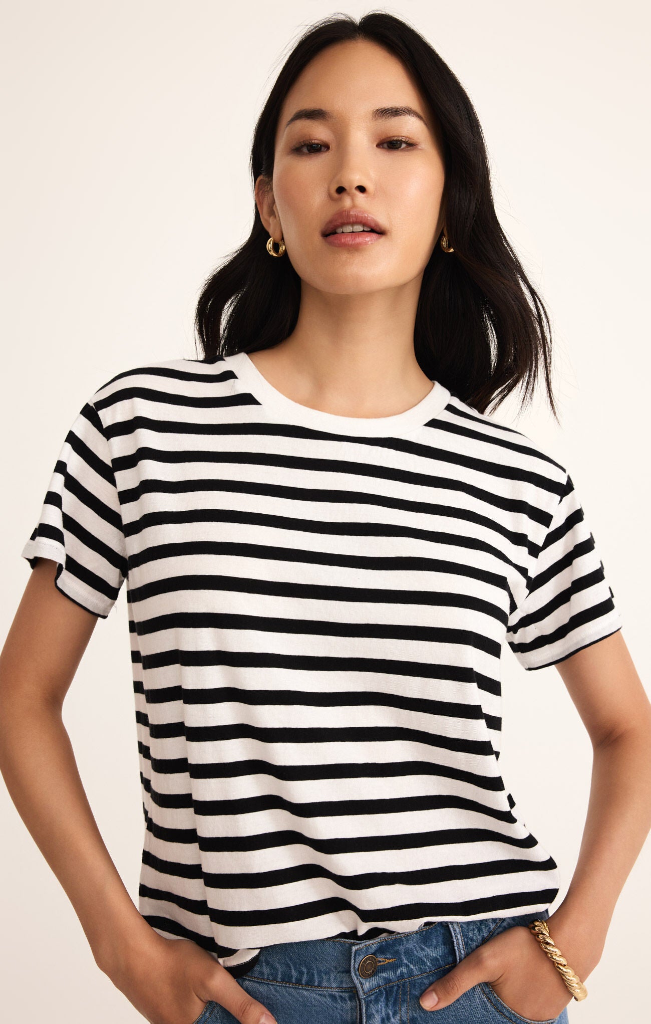 Z SUPPLY-GO TO STRIPE TEE