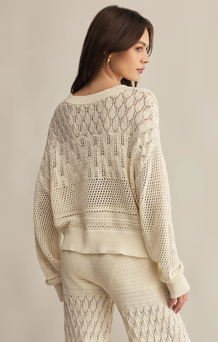 Z SUPPLY-RUE CROCHET SWEATER