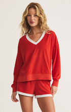 Load image into Gallery viewer, Z SUPPLY-MARX V NECK TERRY SWEATSHIRT

