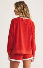 Load image into Gallery viewer, Z SUPPLY-MARX V NECK TERRY SWEATSHIRT
