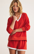 Load image into Gallery viewer, Z SUPPLY-MARX V NECK TERRY SWEATSHIRT
