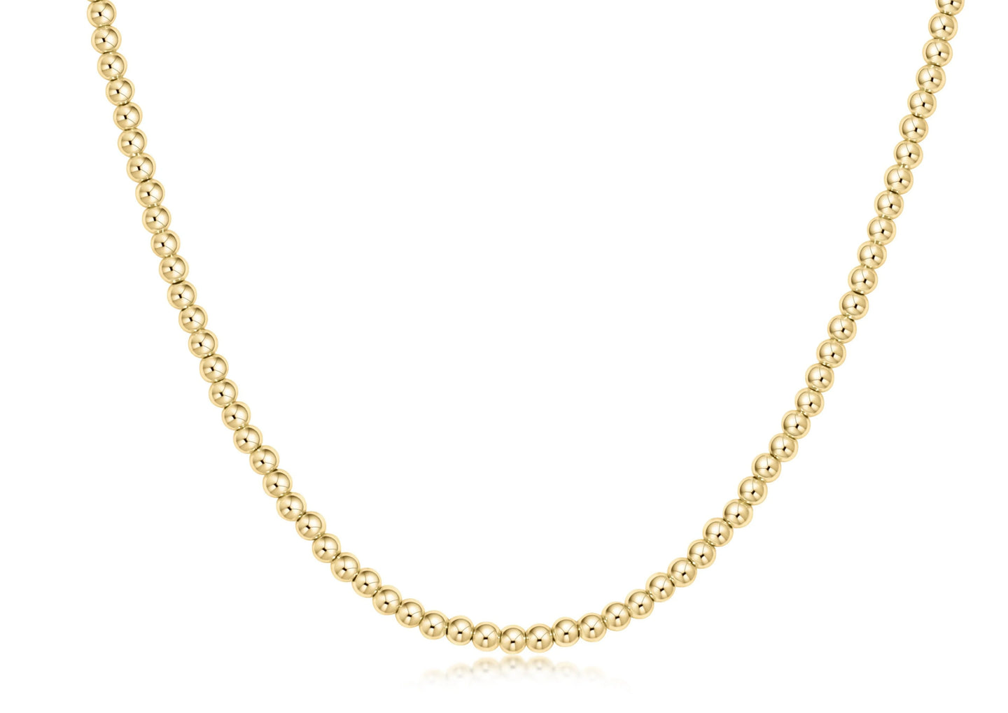 ENEWTON- 17” CHOKER CLASSIC GOLD 3MM BEAD
