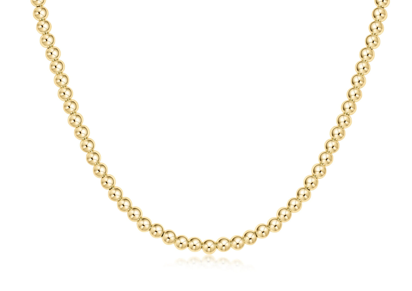 ENEWTON-17” CHOKER CLASSIC GOLD 4MM BEAD