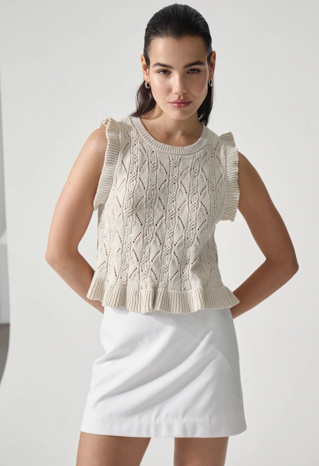 DELUC-GENOA KNIT TOP