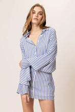 Load image into Gallery viewer, LINE AND DOT-NOAH SHIRT DRESS
