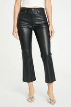 Load image into Gallery viewer, DAZE- SHY GIRL FAUX LEATHER CROP
