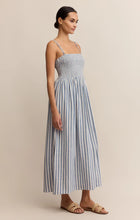 Load image into Gallery viewer, Z SUPPLY-NADINE STRIPED MIDI DRESS
