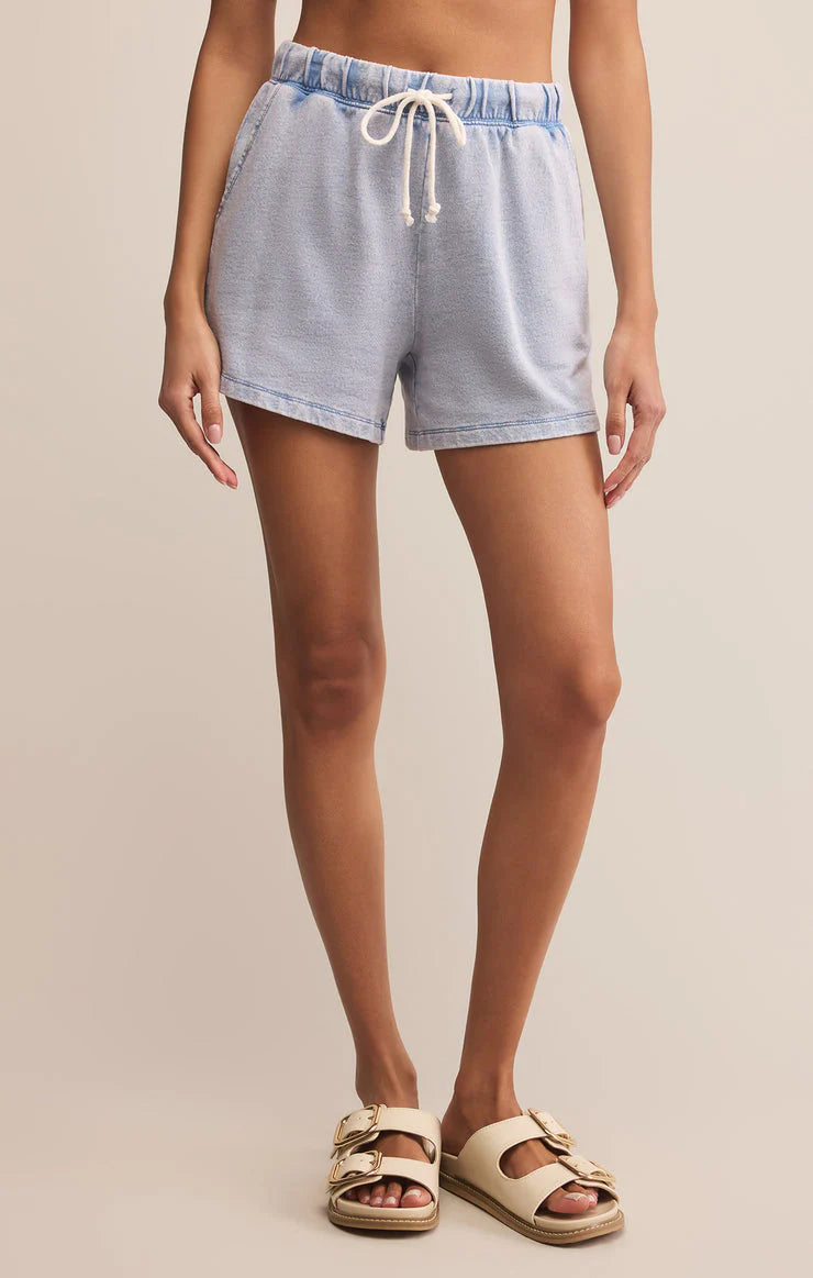 Z SUPPLY-HUNTER KNIT DENIM SHORT