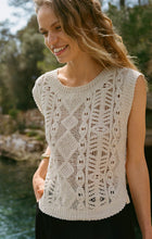Load image into Gallery viewer, Z SUPPLY-BAROQUE CROCHET SWEATER TOP
