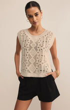 Load image into Gallery viewer, Z SUPPLY-BAROQUE CROCHET SWEATER TOP
