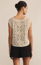 Load image into Gallery viewer, Z SUPPLY-BAROQUE CROCHET SWEATER TOP

