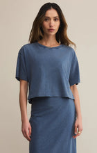 Load image into Gallery viewer, Z SUPPLY- ON THE GO JERSEY DENIM TEE
