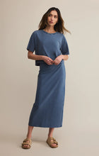 Load image into Gallery viewer, Z SUPPLY- ON THE GO JERSEY DENIM TEE
