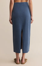 Load image into Gallery viewer, Z SUPPLY-GAIL JERSEY DENIM MIDI SKIRT
