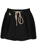 BISHOP + YOUNG- SPORTY BUBBLE SKIRT BLACK