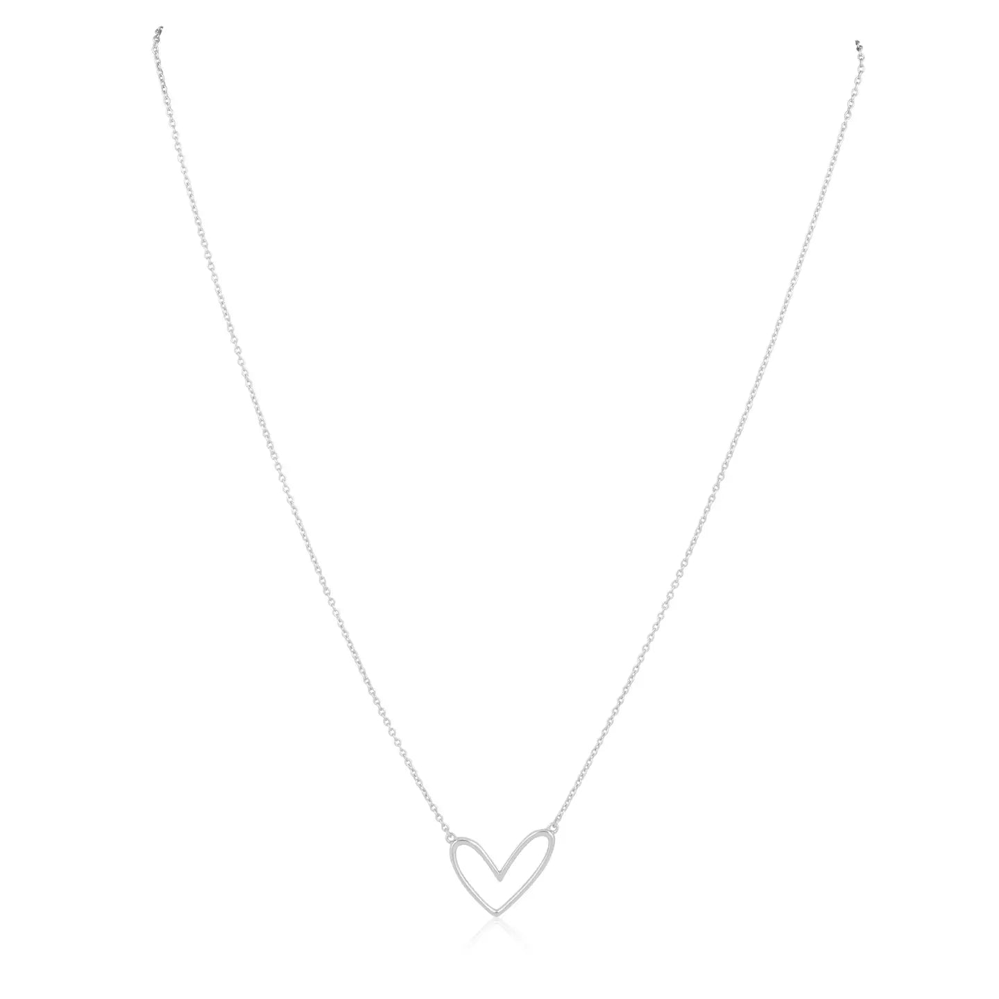 SAHIRA-ABIGAIL OPEN HEART NECKLACE