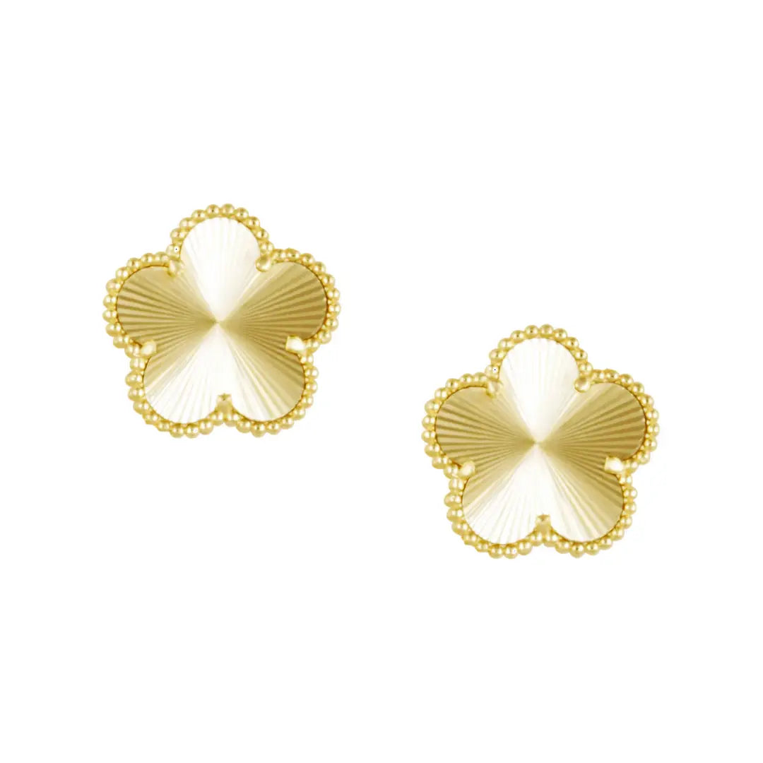 SAHIRA-ADELINE CLOVER STUD EARRING
