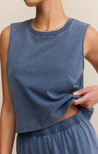 Load image into Gallery viewer, Z SUPPLY- SLOANE JERSEY DENIM MUSCLE TOP

