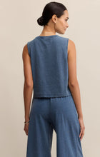 Load image into Gallery viewer, Z SUPPLY- SLOANE JERSEY DENIM MUSCLE TOP
