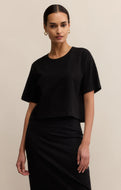 Z SUPPLY-ON THE GO TEE TRUE BLACK