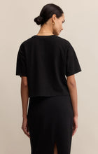 Load image into Gallery viewer, Z SUPPLY-ON THE GO TEE TRUE BLACK
