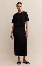 Load image into Gallery viewer, Z SUPPLY-ON THE GO TEE TRUE BLACK
