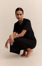 Load image into Gallery viewer, Z SUPPLY-ON THE GO TEE TRUE BLACK
