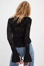 Load image into Gallery viewer, FREE PEOPLE-LACE LAYERING LONG SLEEVE
