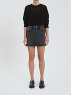 DAZE-MALIBU MID WAIST MINI SKIRT