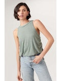 PROJECT SOCIAL T-TEDDI BUBBLE TANK IN HEATHER GREY