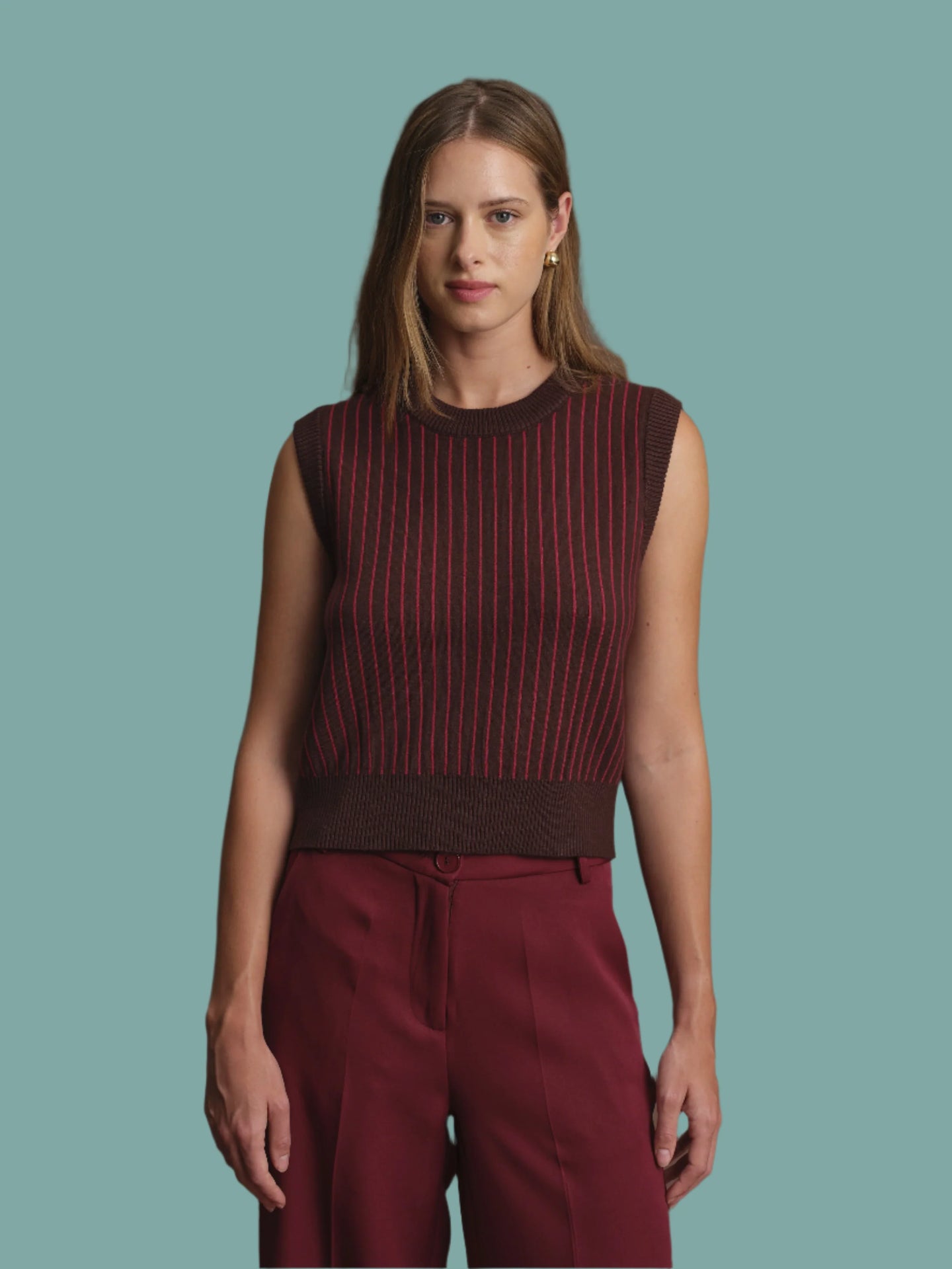 DELUC-BRUCE KNIT VEST