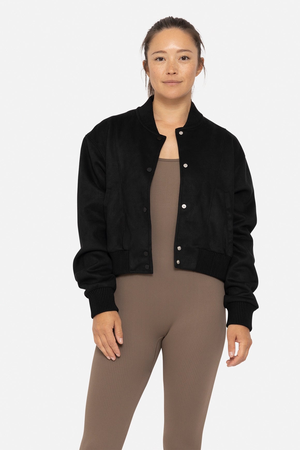 MONO B-SUEDE BOMBER JACKET