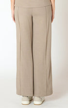 Load image into Gallery viewer, DEX/BLACK TAPE-WIDE LEG WITH SEAM DETAIL IN ALMOND
