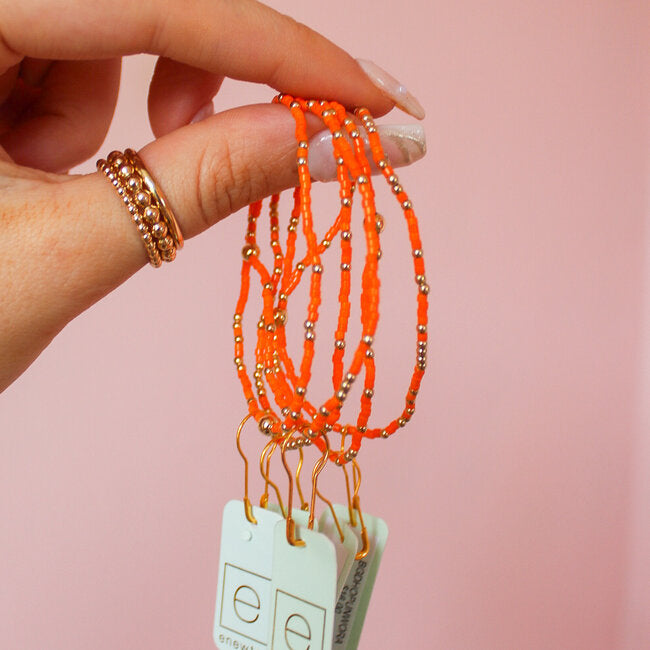 ENEWTON-GAMEDAY HOPE UNWRITTEN BRACELET ORANGE