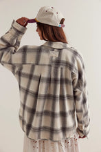 Load image into Gallery viewer, FREE PEOPLE-ASHLEY PLAID SHIRT
