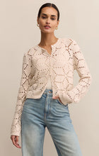 Load image into Gallery viewer, Z SUPPLY-ROSALYN DIAMOND SWEATER CARDIGAN
