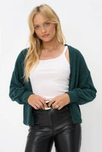 Load image into Gallery viewer, PROJECT SOCIAL T- TRUE GEN CHENILLE CARDI
