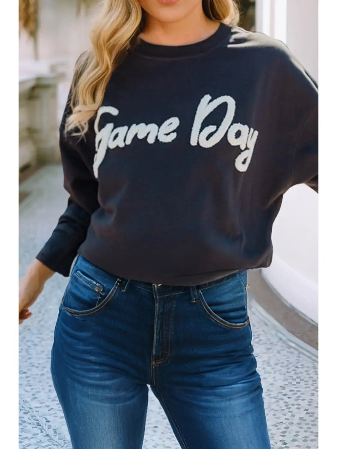 LDC-CHENILLE GAME DAY SWEATSHIRT