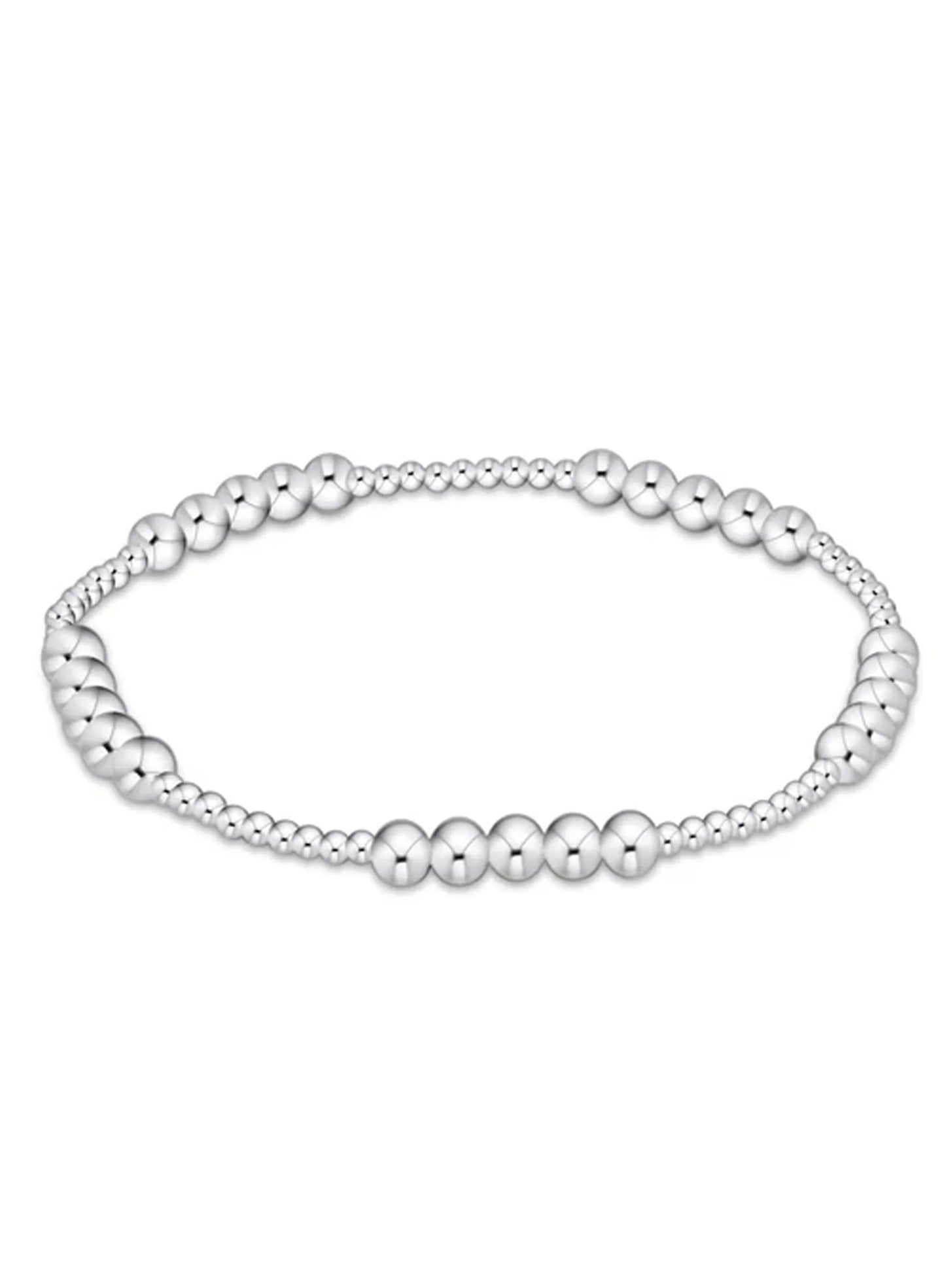 ENEWTON-BLISSFUL PATTERN 2MMBEAD BRACELET -4MM STERLING SILVER