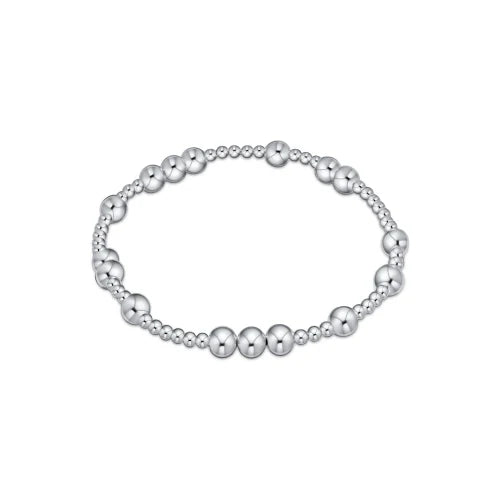 ENEWTON-HOPE UNWRITTEN 5MM BEAD BRACELET-STERLING SILVER