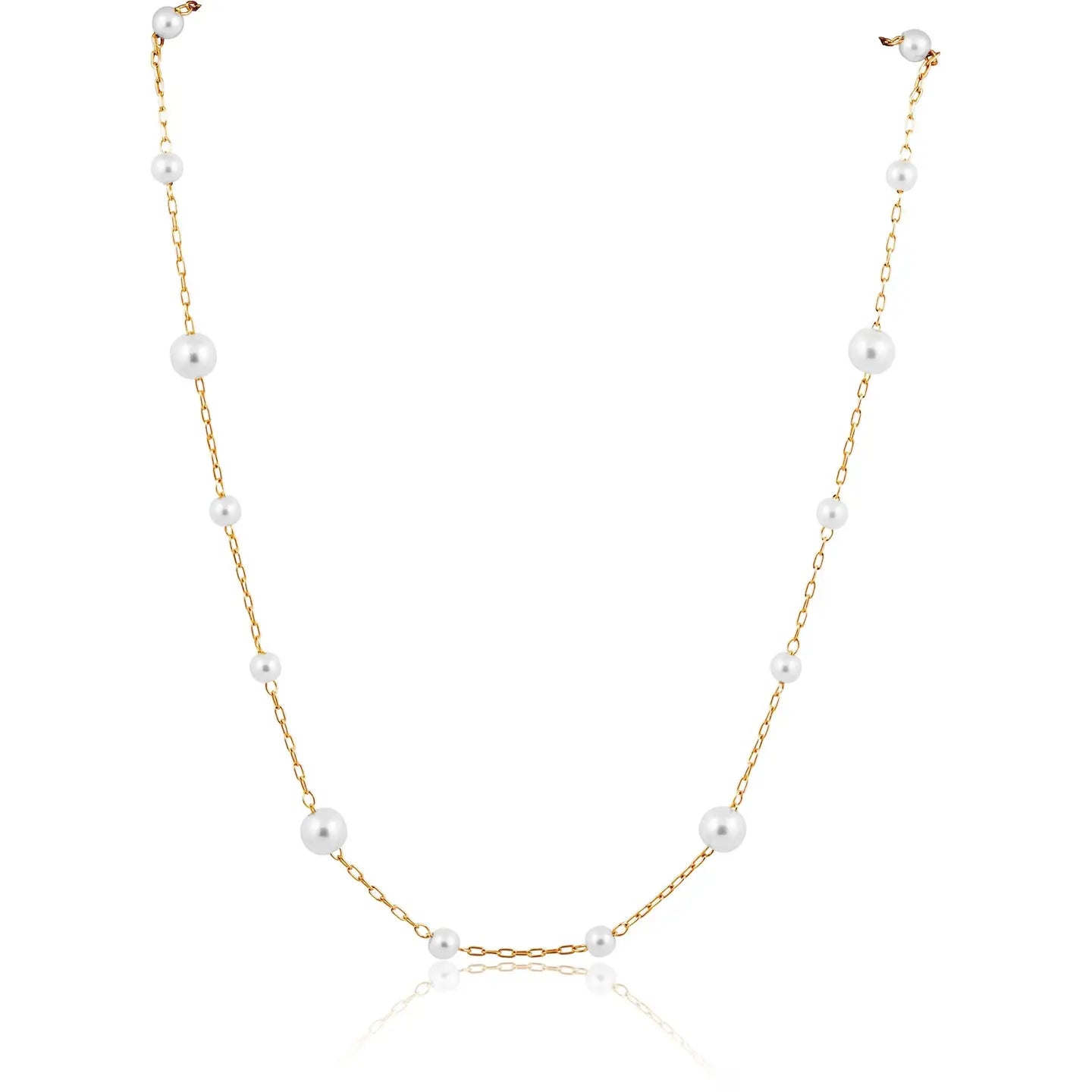 SAHIRA-MINI PEARL CHOKER NECKLACE