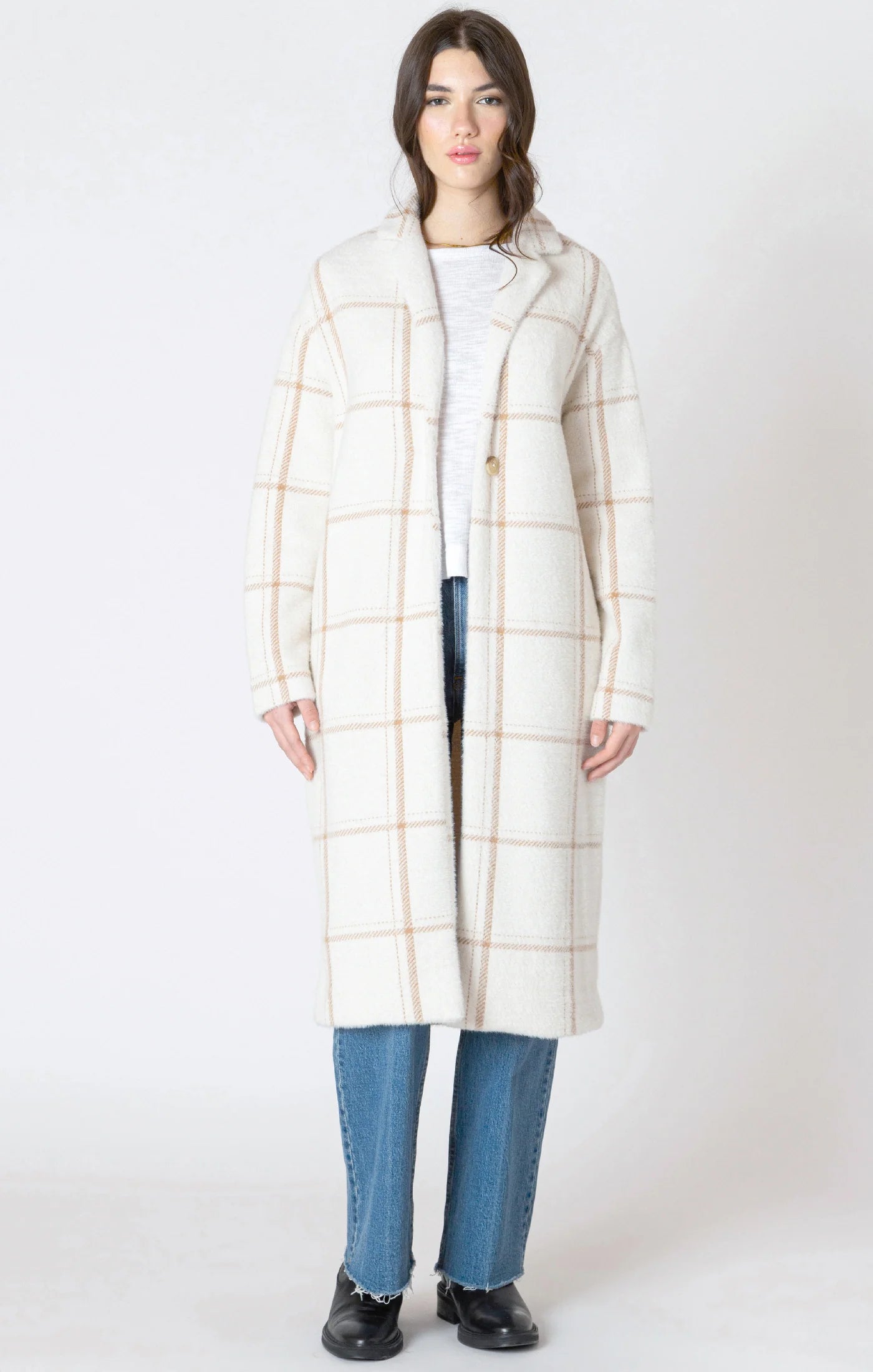 DEX-LONGLINE SOFT SWEATER COAT