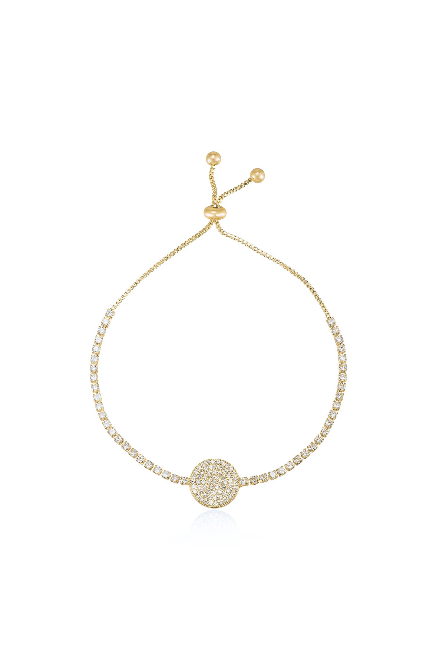 ETTIKA-EASY SPARKLE ADJUSTABLE BRACELET