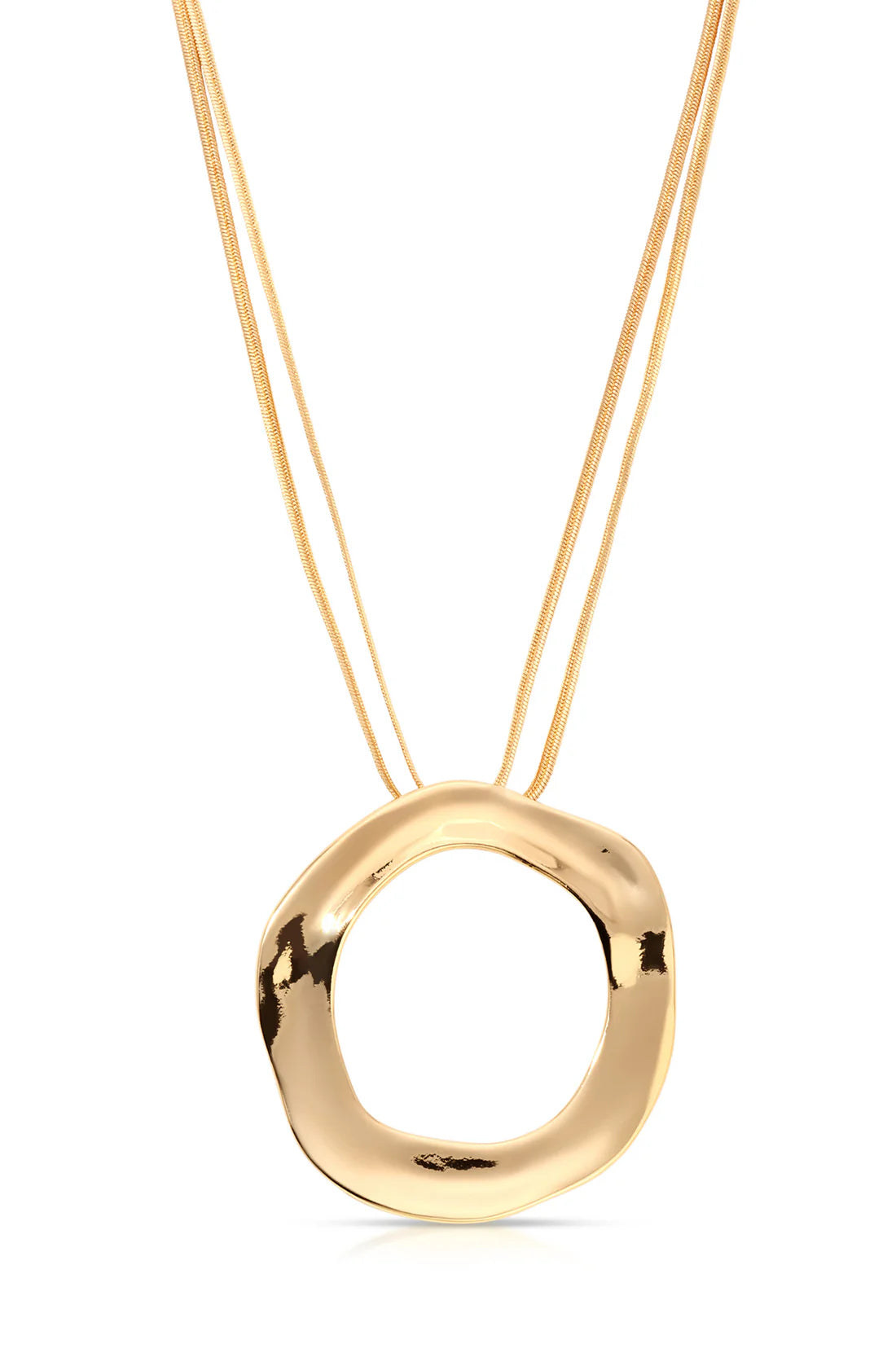 ETTIKA-OPEN CIRCLE NECKLACE
