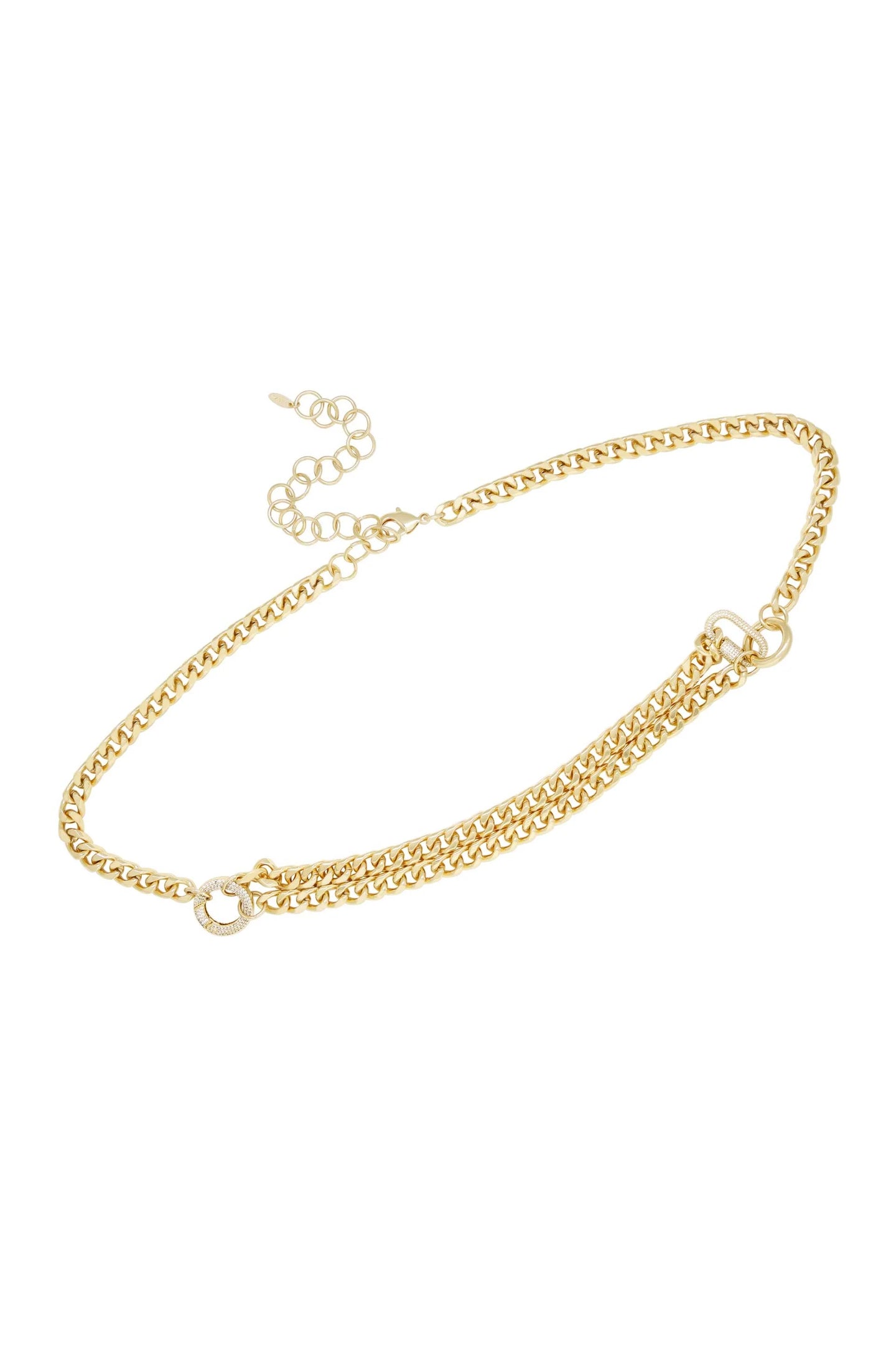 ETTIKA-FOREVER LINKED GOLD BELT