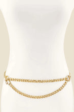 Load image into Gallery viewer, ETTIKA-FOREVER LINKED GOLD BELT
