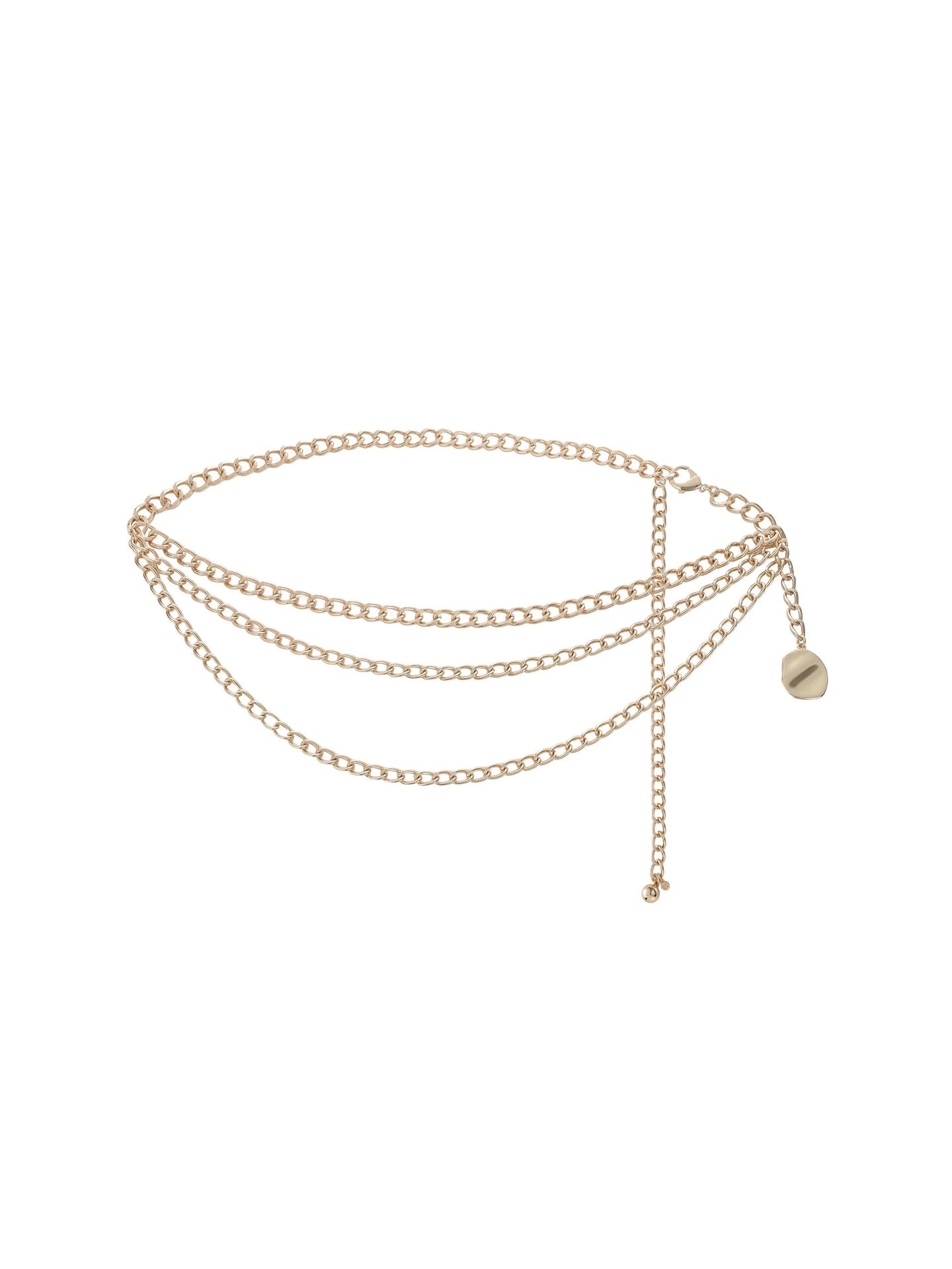 ETTIKA-MODERN EDGE LAYERED WAISTCHAIN